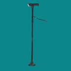 Folding Adjustable Aluminum Walking Cane with LED Light, 86–97 cm, view 2