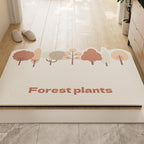Forest-Themed Non-Slip Bath Mat | Thrascher