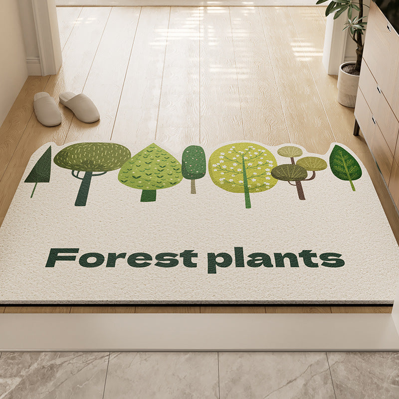 Forest-Themed Non-Slip Bath Mat | Thrascher