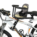 Front Bicycle Seat with Adjustable Universal Bracket and Padded Safety Harness, view 2