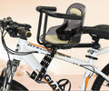 Front Bicycle Seat with Adjustable Universal Bracket and Padded Safety Harness, view 3