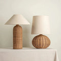 Fryvoda Sabi Table Lamp - Rattan