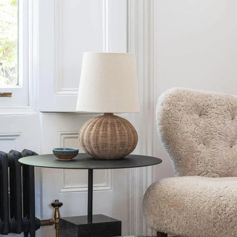 Fryvoda Sabi Table Lamp - Rattan