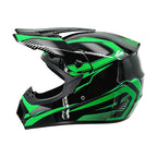 Full-Face Motocross Helmet with Extended Visor and Reinforced Chin Guard, view 10