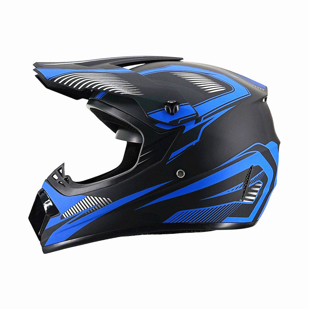 Full-Face Motocross Helmet with Extended Visor and Reinforced Chin Guard, view 33
