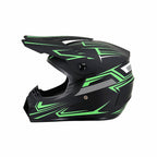 Full-Face Motocross Helmet with Extended Visor and Reinforced Chin Guard, view 36
