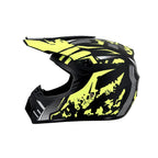 Full-Face Motocross Helmet with Extended Visor and Reinforced Chin Guard, view 43