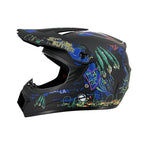 Full-Face Motocross Helmet with Extended Visor and Reinforced Chin Guard, view 51