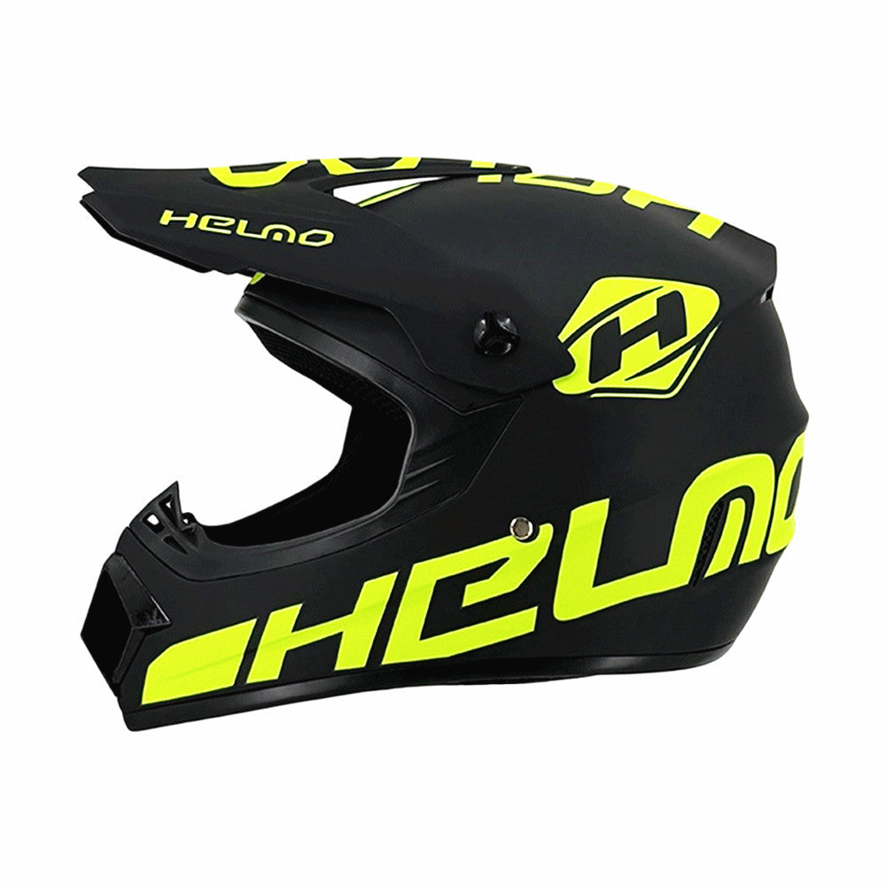 Full-Face Motocross Helmet with Extended Visor and Reinforced Chin Guard, view 56