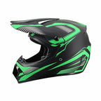 Full-Face Motocross Helmet with Extended Visor and Reinforced Chin Guard, view 65