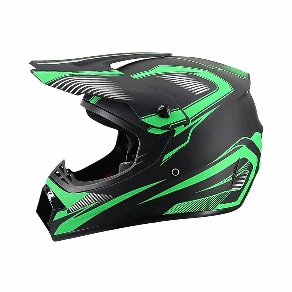 Full-Face Motocross Helmet with Extended Visor and Reinforced Chin Guard, view 65