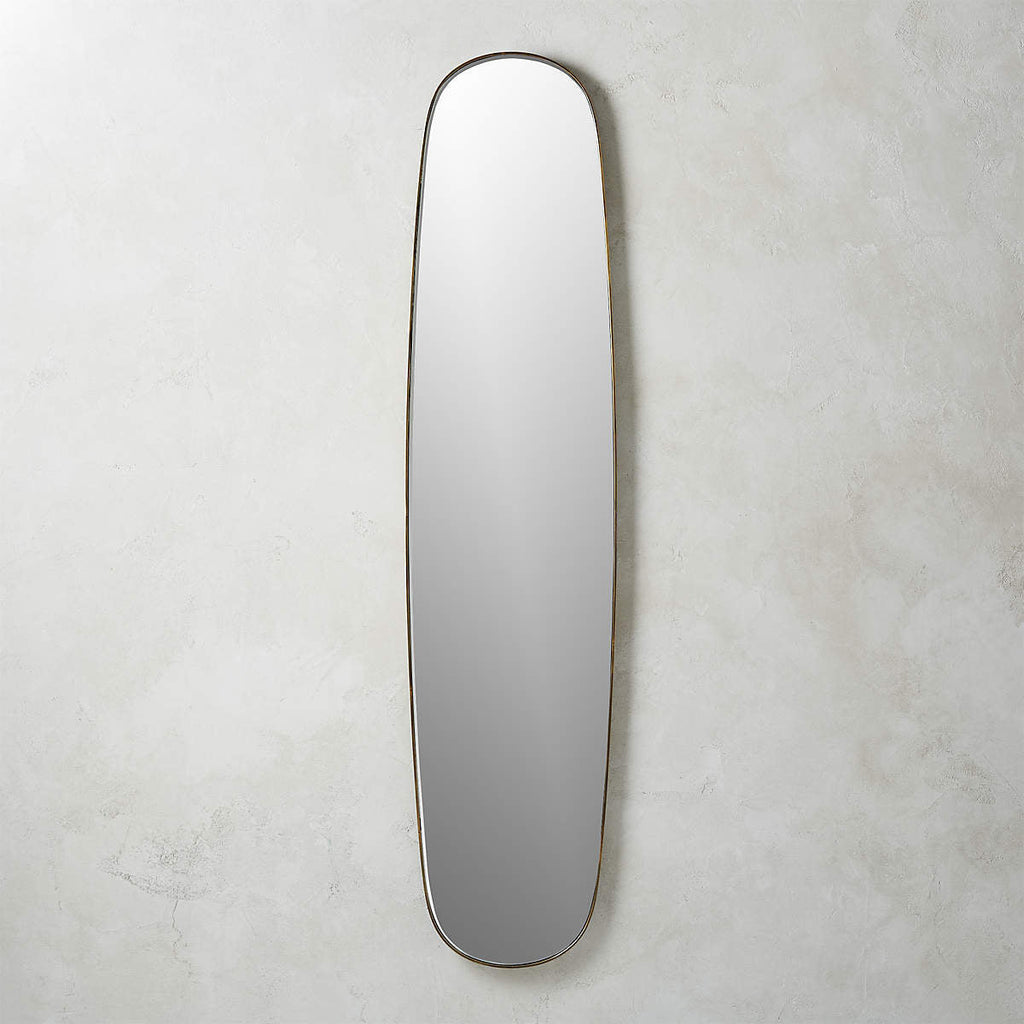 Full-Length Standing Mirror with Elegant Frame | Thrascher