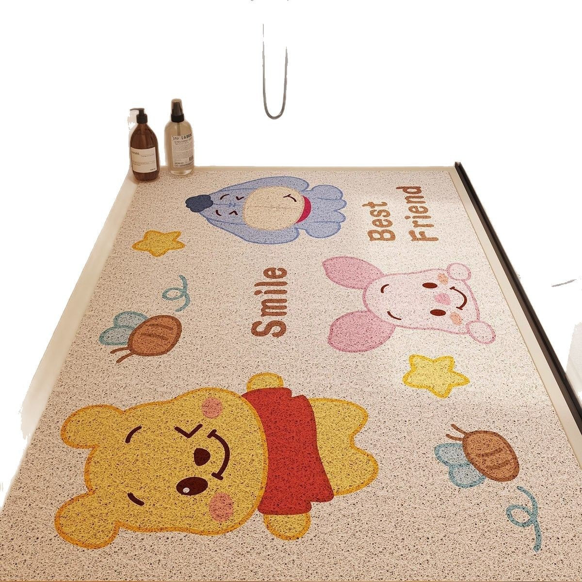 Fun Dinosaur-Themed Bathroom Mat | Thrascher