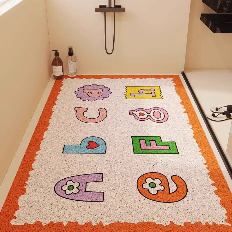 Fun Dinosaur-Themed Bathroom Mat | Thrascher