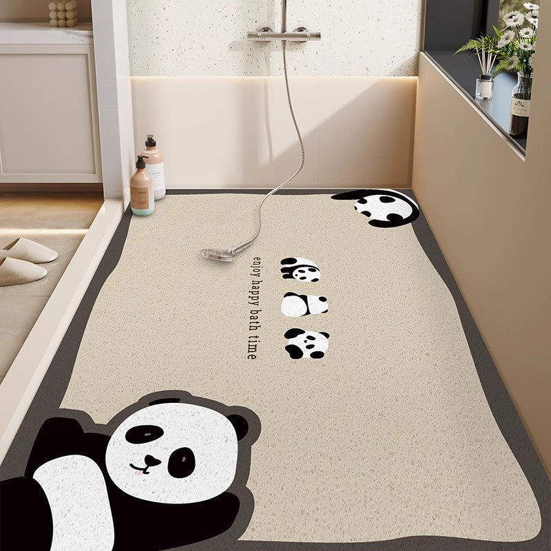 Fun Dinosaur-Themed Bathroom Mat | Thrascher