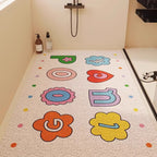 Fun Dinosaur-Themed Bathroom Mat | Thrascher