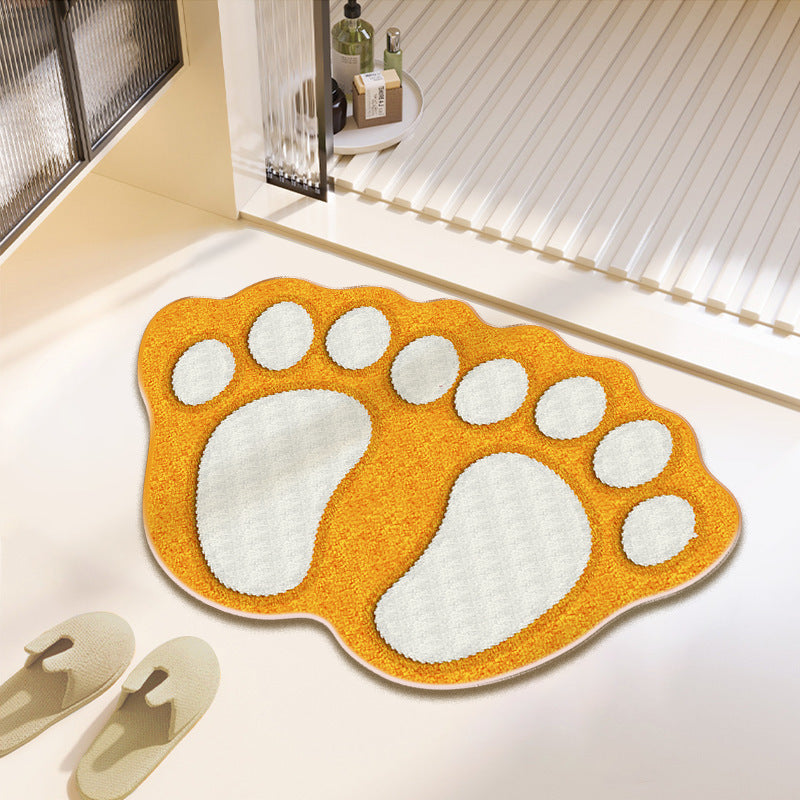 Fun Paw Print Bath Mat | Thrascher