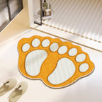 Fun Paw Print Bath Mat | Thrascher