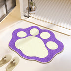Fun Paw Print Bath Mat | Thrascher