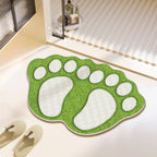Fun Paw Print Bath Mat | Thrascher