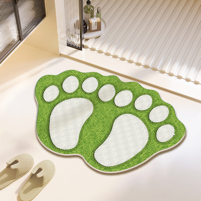 Fun Paw Print Bath Mat | Thrascher