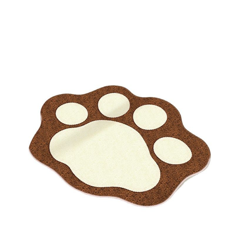 Fun Paw Print Bath Mat | Thrascher