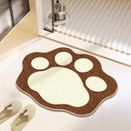 Fun Paw Print Bath Mat | Thrascher