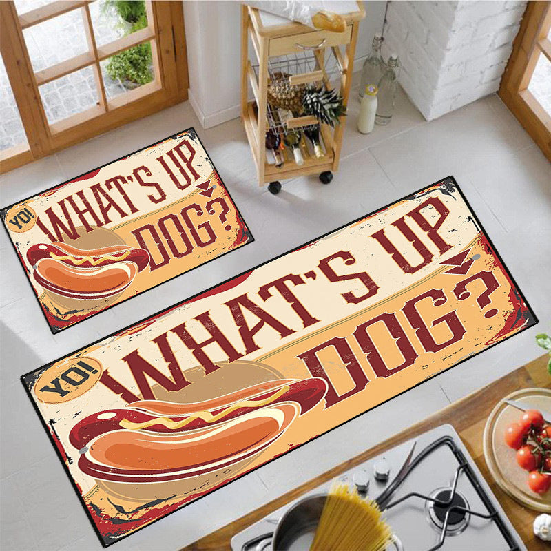 Fun Snack-Themed Kitchen Mat | Thrascher