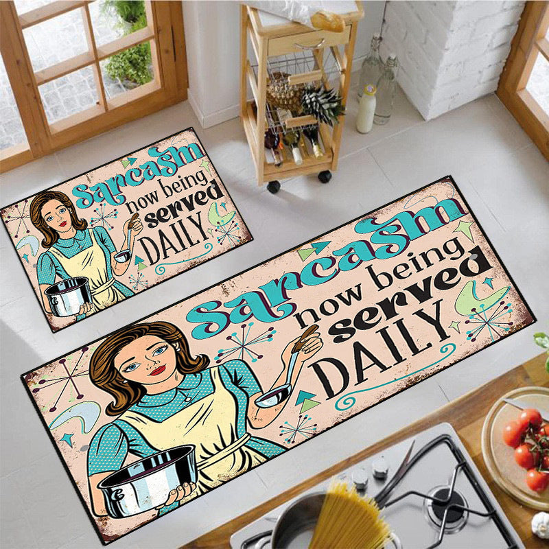 Fun Snack-Themed Kitchen Mat | Thrascher