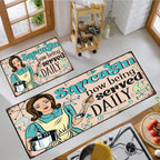 Fun Snack-Themed Kitchen Mat | Thrascher