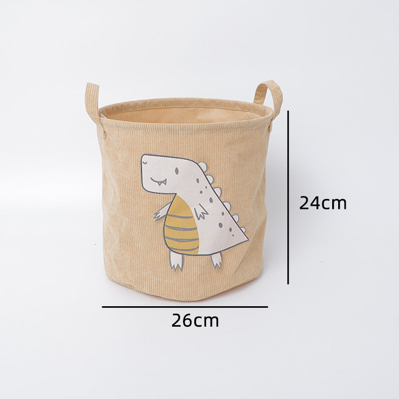 Fun Storage Basket with Dinosaur Motif | Thrascher