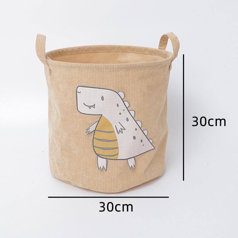 Fun Storage Basket with Dinosaur Motif | Thrascher