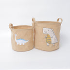 Fun Storage Basket with Dinosaur Motif | Thrascher