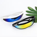 Futuristic Cyborg Cosplay Sunglasses, Plastic Frame, Polycarbonate Lenses