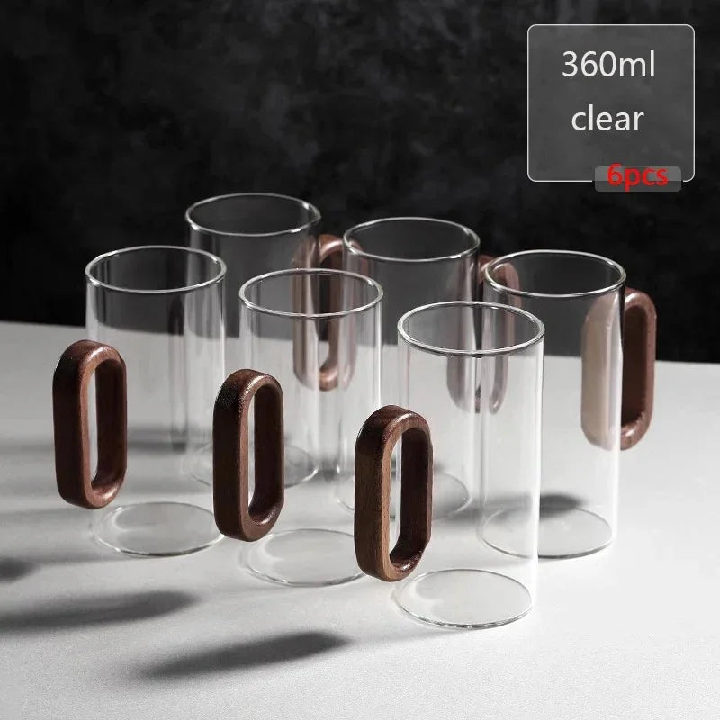 Galdella Glass Mug Set