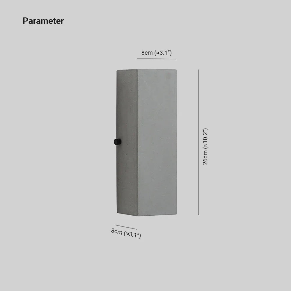 Galfessa Cement LED Wall Lamp