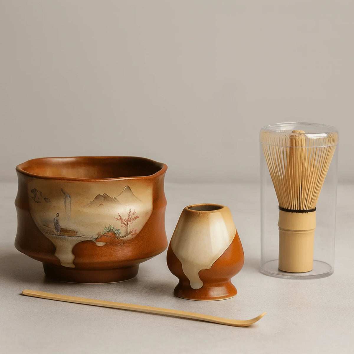 Galfuna Matcha Set– 4pcs Ceramic Tea Set
