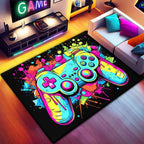 Gaming Controller-Themed Area Rug | Thrascher
