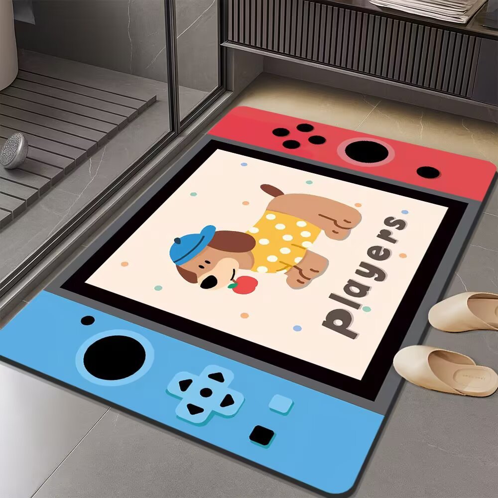 Gaming-Themed Bath Mat | Thrascher