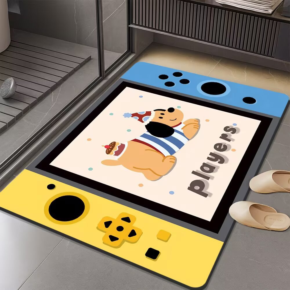 Gaming-Themed Bath Mat | Thrascher