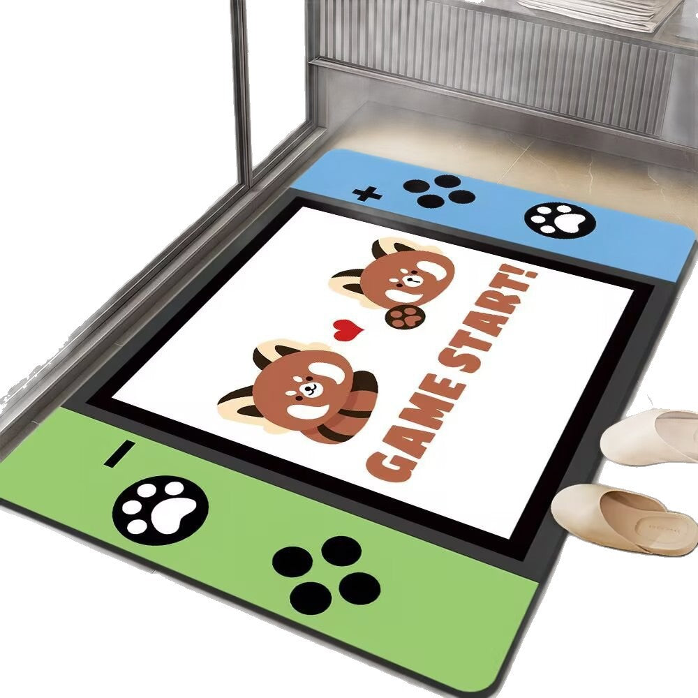 Gaming-Themed Bath Mat | Thrascher