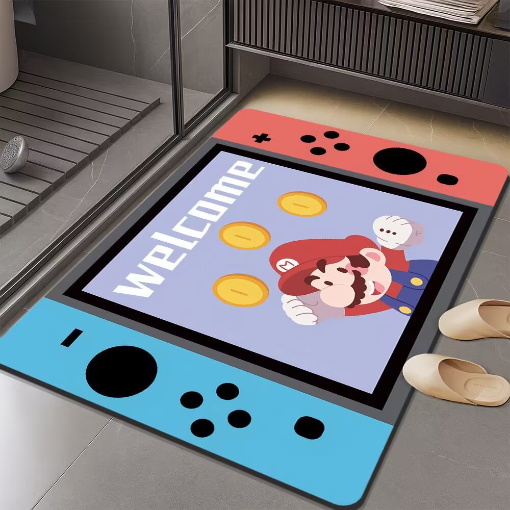Gaming-Themed Bath Mat | Thrascher