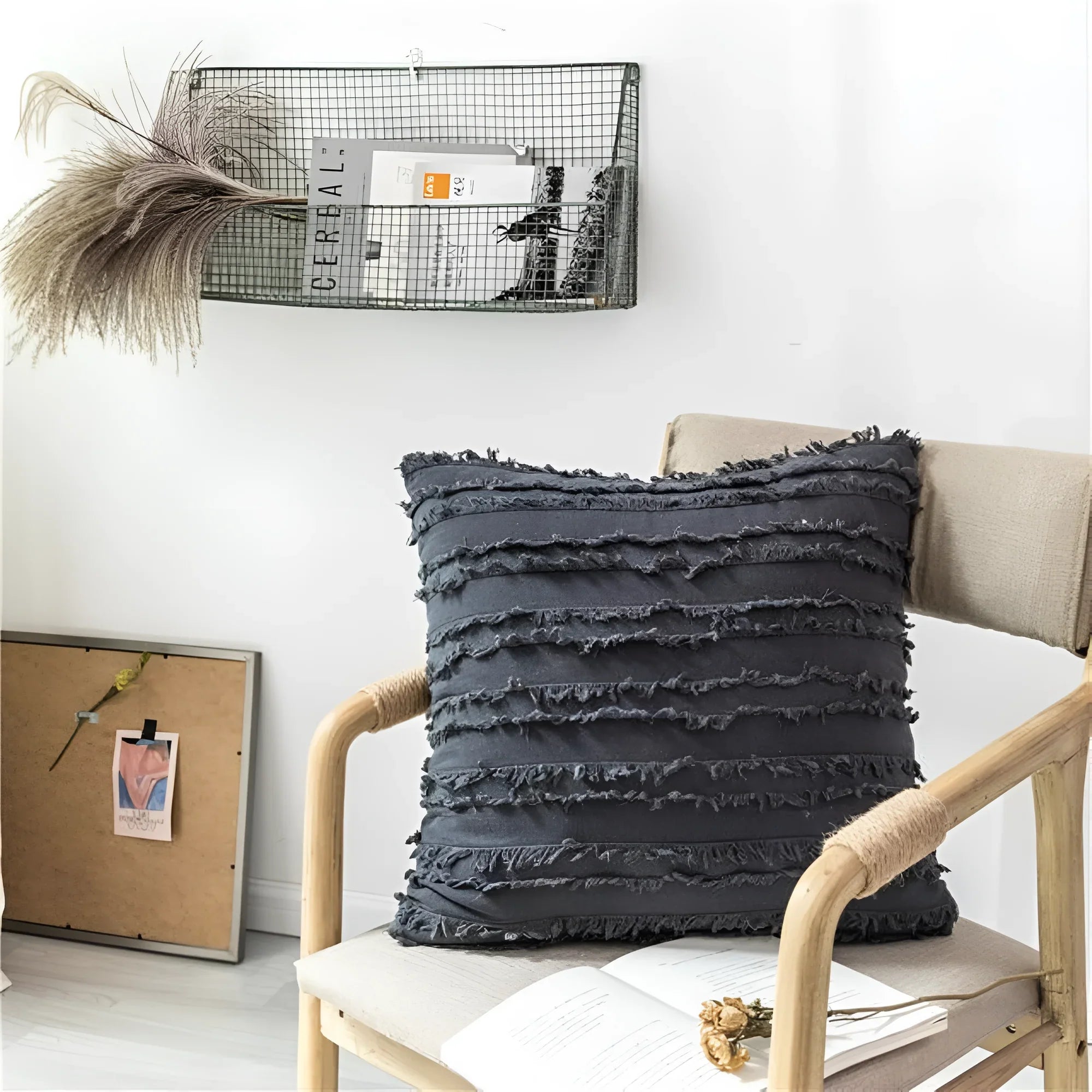 Gavren Embroidered Cushion Cover