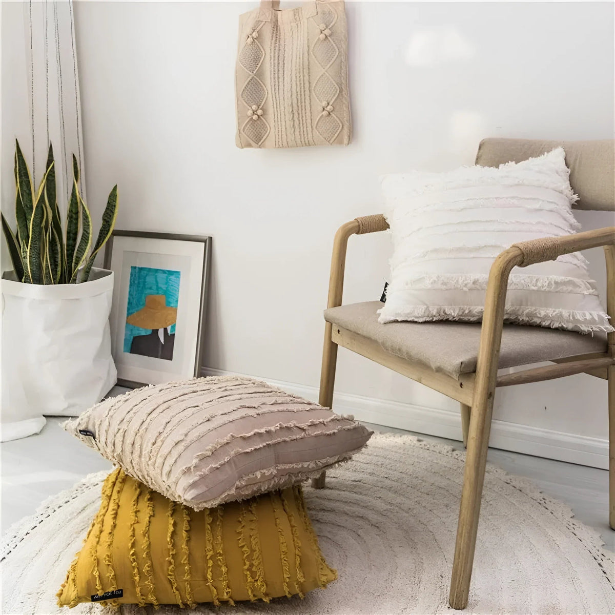 Gavren Embroidered Cushion Cover