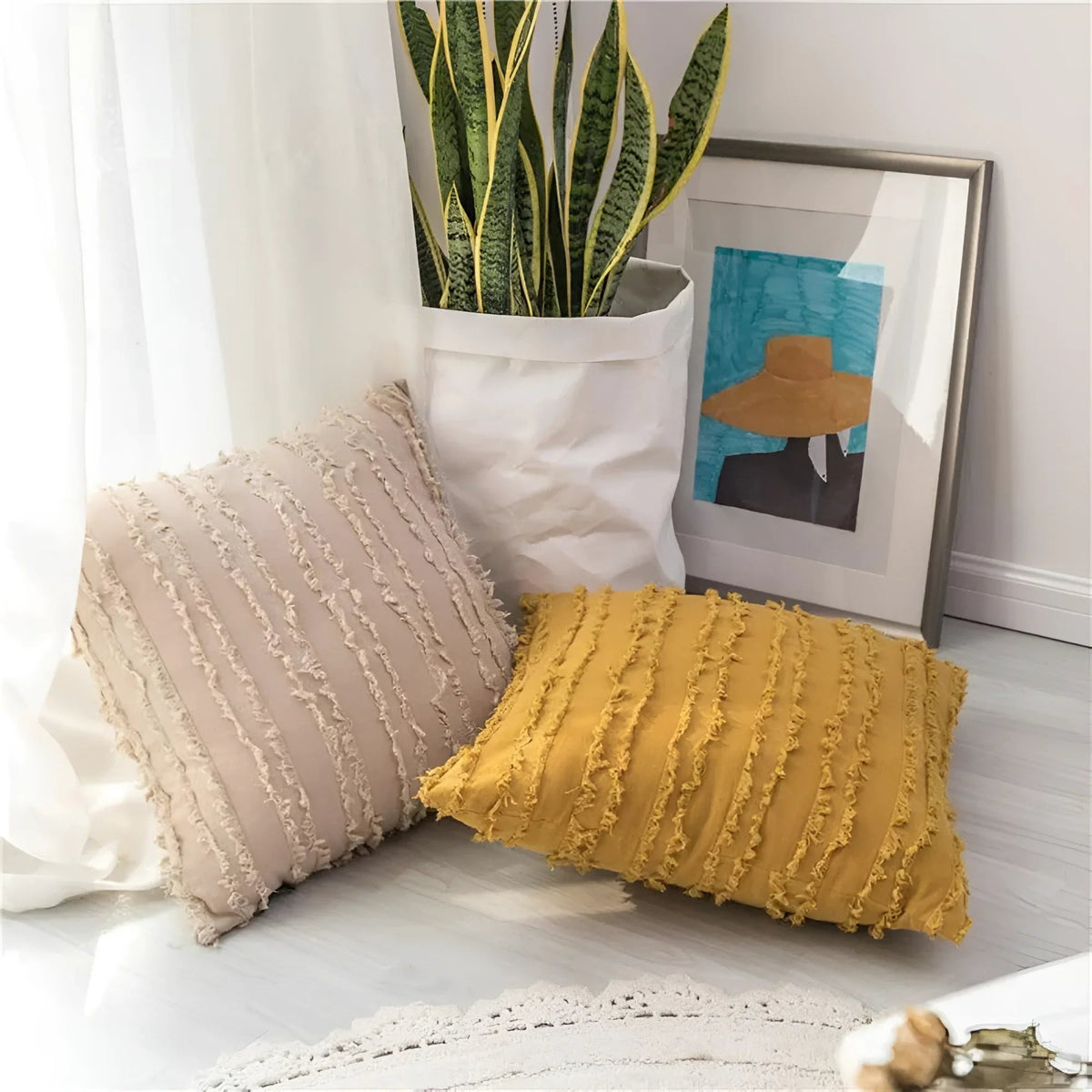 Gavren Embroidered Cushion Cover