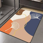 Geometric Hexagonal Pattern Bath Mat | Thrascher