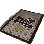 Geometric Hexagonal Pattern Bath Mat | Thrascher
