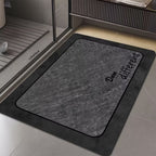 Geometric Hexagonal Pattern Bath Mat | Thrascher