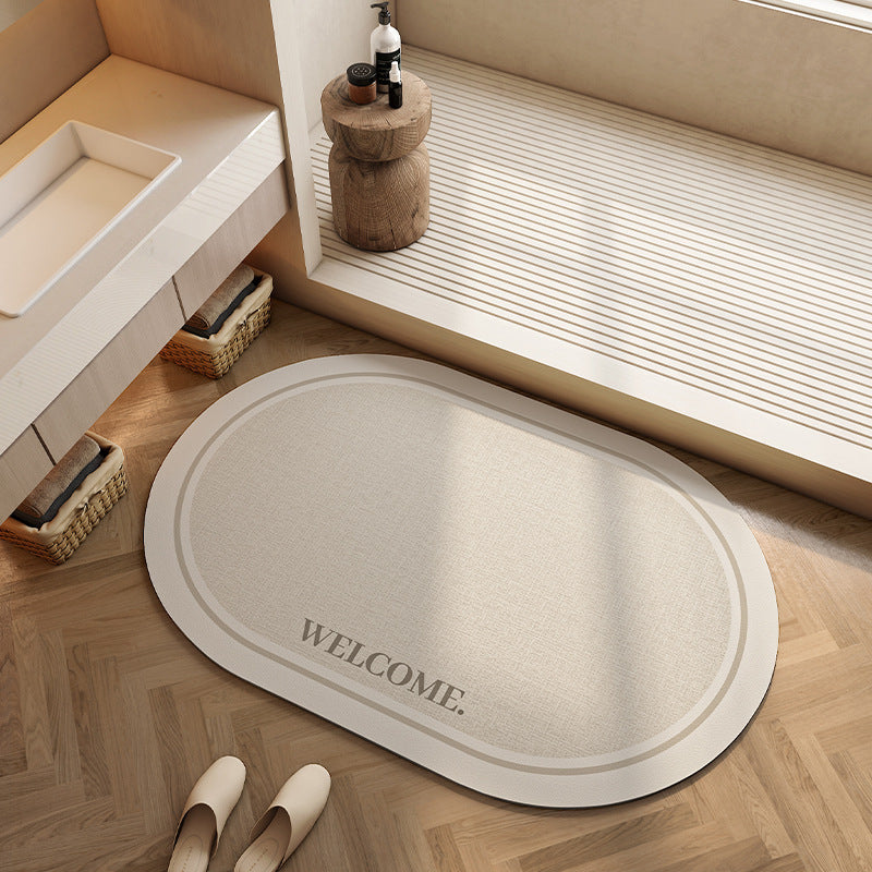 Geometric Patterned Bath Mat | Thrascher