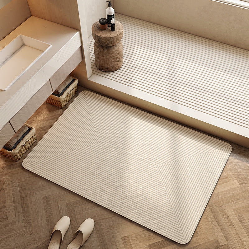 Geometric Patterned Bath Mat | Thrascher